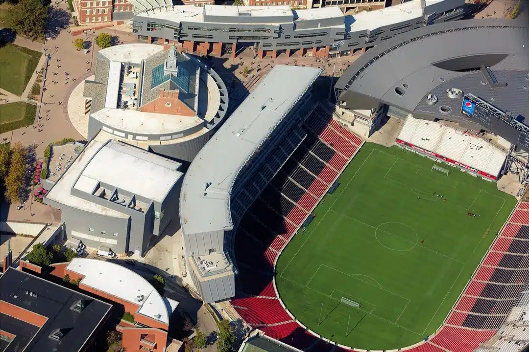 University of Cincinnati Nippert Stadium Roofing - Kalkreuth Roofing and Sheet Metal