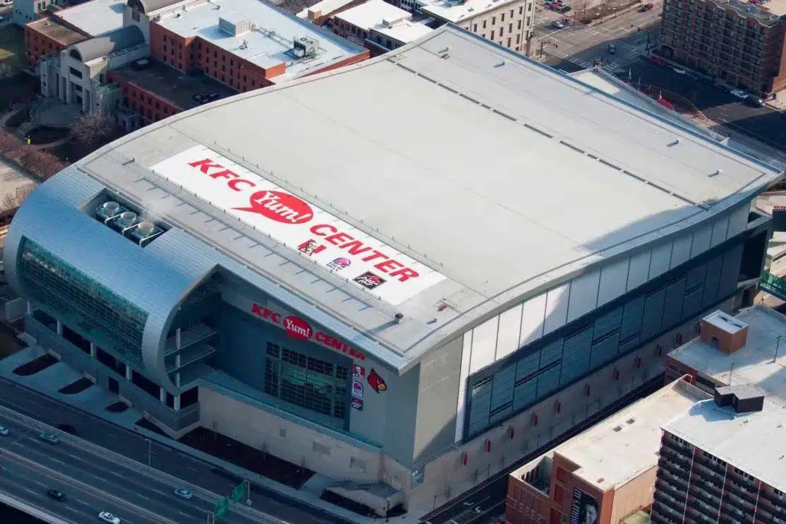 KFC Yum Center Project - Kalkreuth Roofing and Sheet Metal