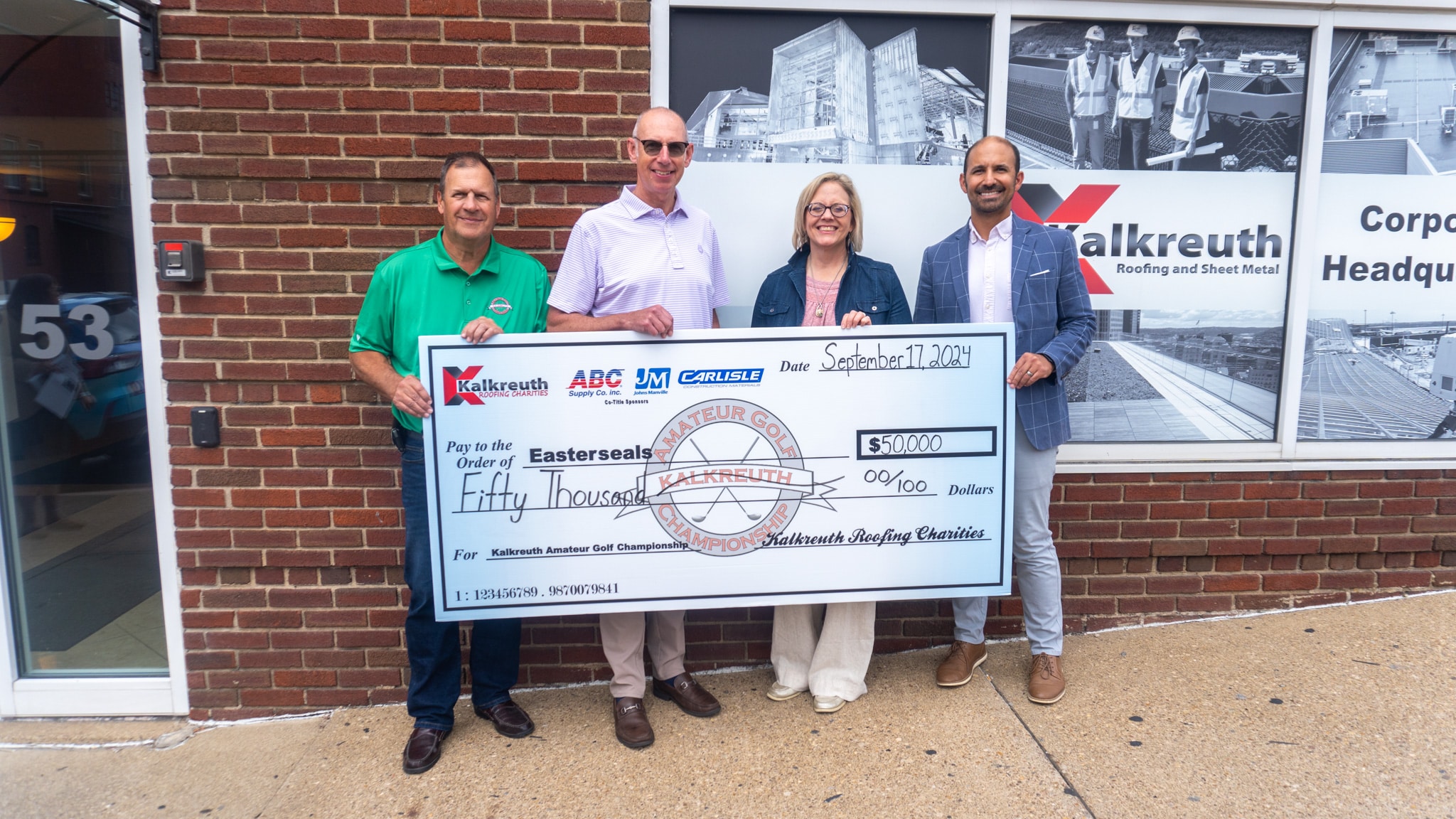 Community Impact - Kalkreuth Roofing and Sheet Metal