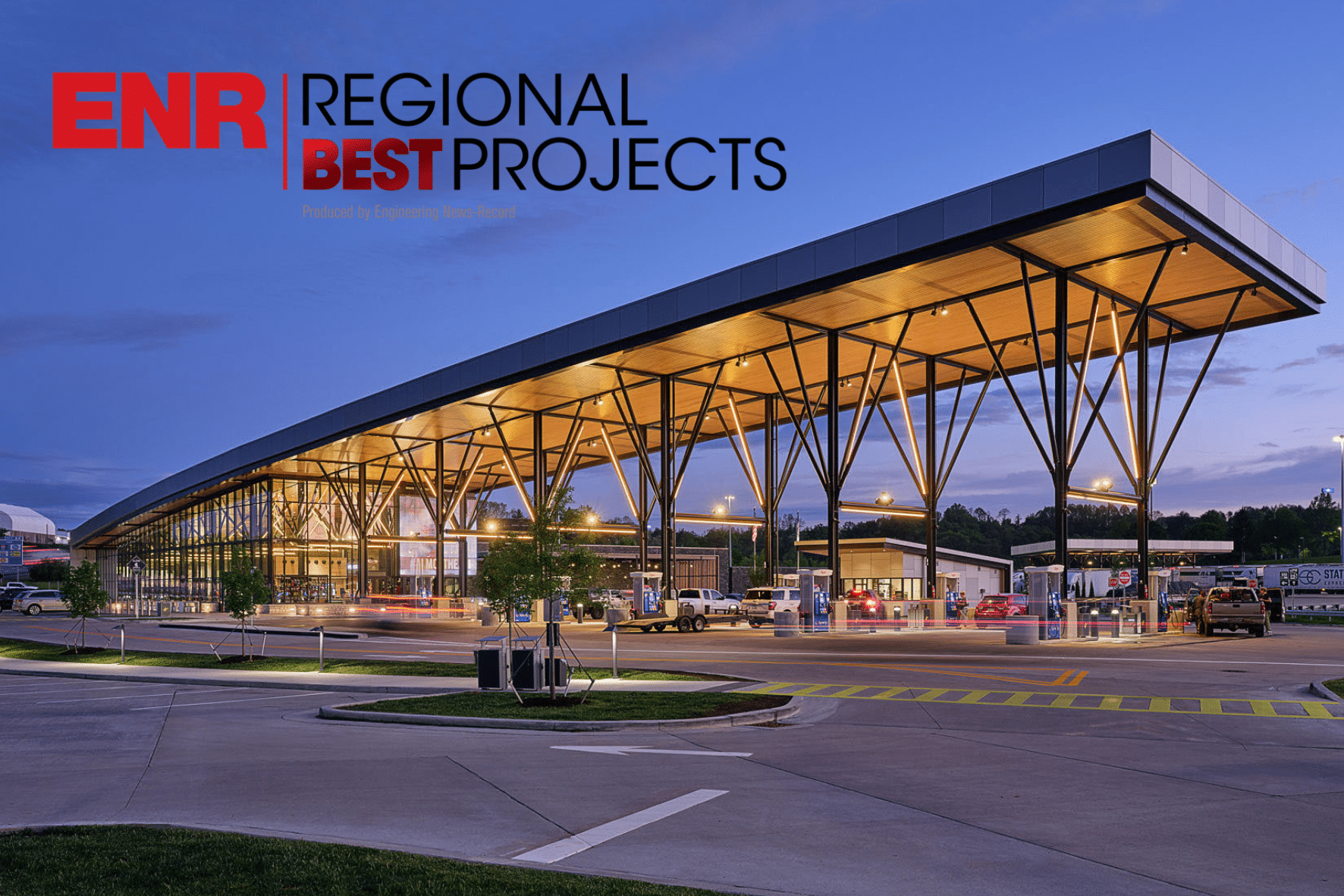 ENR Regional Best Projects - Beckley Travel Plaza