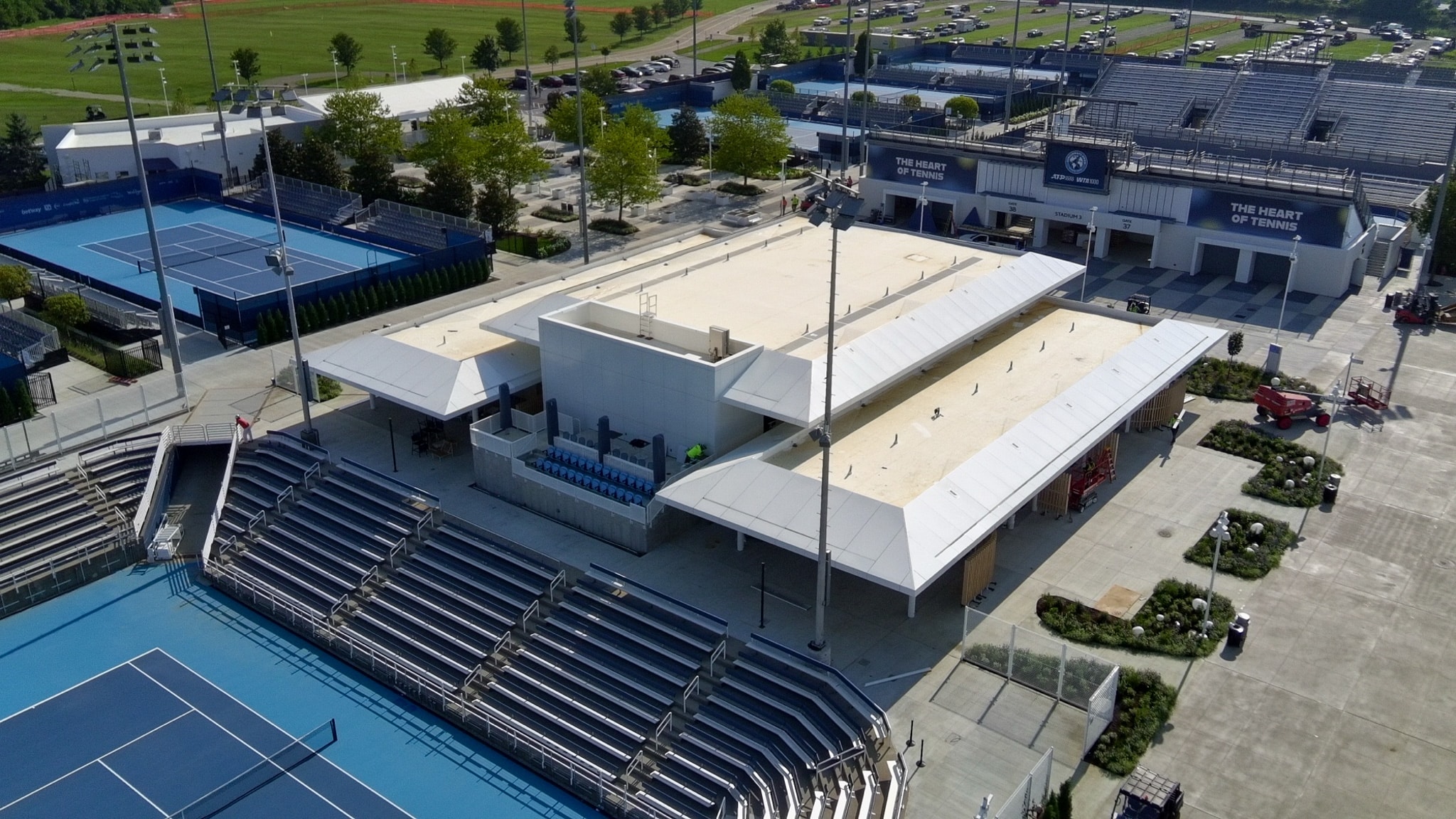 Commercial Roofing for Sports Campus