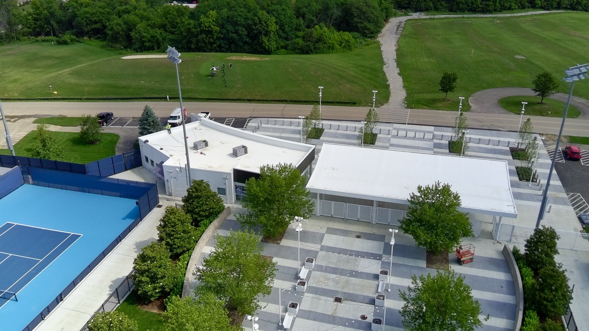 Cincinnati Open commercial roofing project